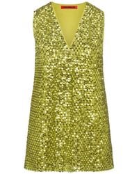 Simon Miller - Fountain Sequin-Embellished Mini Dress - Lyst