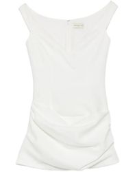 Arcina Ori - Avery Draped Mini Dress - Lyst