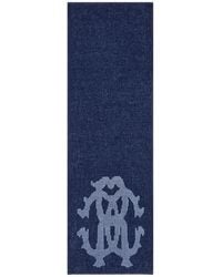 Roberto Cavalli - Schal Mit Monogramm - Lyst