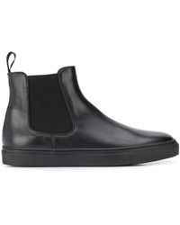 SCAROSSO - Tommaso Leather Chelsea Boots - Lyst