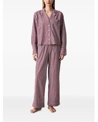 Polo Ralph Lauren - Striped Logo-Embroidered Pyjama Set (Set Of Two) - Lyst