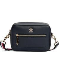 Tommy Hilfiger - Logo-Plaque Shoulder Bag - Lyst