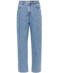 Amomento - High-waisted Straight-leg Jeans - Lyst