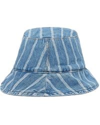 Marc O' Polo - Striped Denim Bucket Hat - Lyst