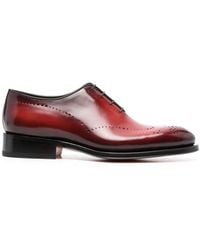 Santoni - Lace-up Leather Brogues - Lyst