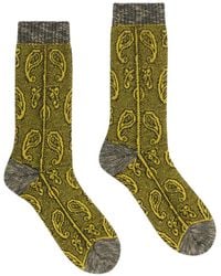 Dries Van Noten - Jacquard Wool Socks - Lyst