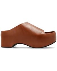 Marni - Sandali Con Zeppa 75Mm - Lyst
