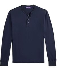 Ralph Lauren - Henley Long-Sleeve T-Shirt - Lyst