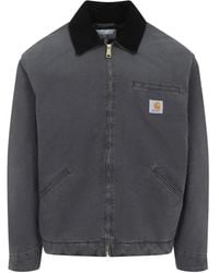 Carhartt - Og Detroit Cotton Zip-Up Jacket - Lyst