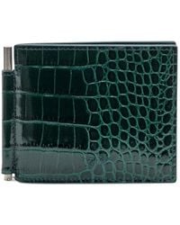 Tom Ford - Cartera con efecto de piel de cocodrilo - Lyst