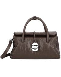 Zanellato - Small Dotta Crocodile-Effect Shoulder Bag - Lyst