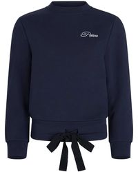 Patou - Logo-Embroidered Organic Cotton Sweatshirt - Lyst