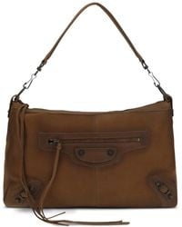 Balenciaga - Medium Le City Leather Shoulder Bag - Lyst