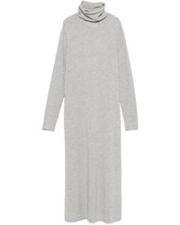 Lisa Yang - Turtleneck Long-Sleeve Dress - Lyst