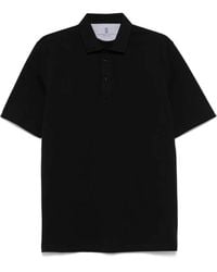Brunello Cucinelli - Polo Con Ricamo Logo - Lyst