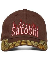 Satoshi Nakamoto - Studded Flame-Print Cap - Lyst
