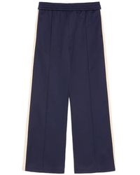 Valentino Garavani - Logo-Patch Side-Bands Track Pants - Lyst