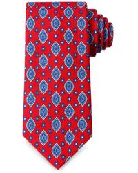 Bona Furtuna - Geometric-Print Tie - Lyst