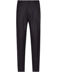 Dolce & Gabbana - Tailored Tapered Trousers - Lyst