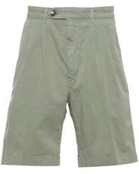 Canali - Mid-Rise Chino Shorts - Lyst