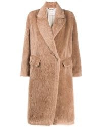 Dorothee Schumacher Oversized Faux Fur Coat - Brown
