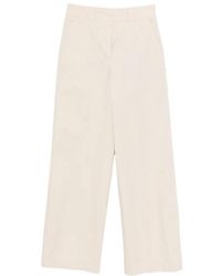 Peserico - Wide-Leg Palazzo Pants - Lyst
