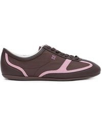 HUGO - Contrast-Trim Panelled Sneakers - Lyst