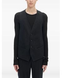 Ann Demeulemeester - Juikko Classic Waistcoat - Lyst