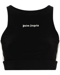 Palm Angels - Top Sportivo Con Stampa - Lyst