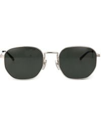 Gucci - Round Frame Sunglasses - Lyst