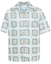 NN07 - Julio Floral Crochet Shirt - Lyst