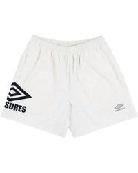 Pleasures - X Umbro Logo-Print Shorts - Lyst
