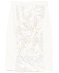 Plan C - Midi-Rok Met Pailletten - Lyst