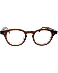 JULIUS TART - Brille Mit Rundem Gestell - Lyst