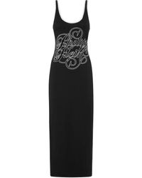 Philipp Plein - Tanktop Long Dress Signature - Lyst