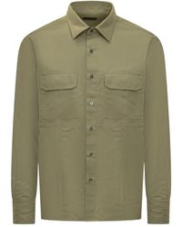 Tom Ford - Camicia Con Tasche Stile Militare - Lyst