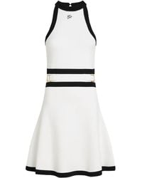 KARL LAGERFELD - Karl Dna Belted Knit Dress - Lyst