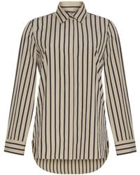 Adam Lippes - Mathias Striped Shirt - Lyst