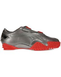 OTTOLINGER - X Mostro Lo "aged Silver/puma Red" Sneakers - Lyst