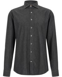 Borriello - Chemise En Jean - Lyst