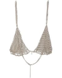 Fleur du Mal - Chain Bralette - Lyst