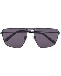 Balenciaga - Geometric Pilot-Frame Sunglasses - Lyst