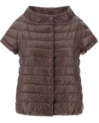 Herno - Emilia Quilted Gilet - Lyst