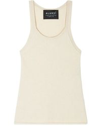 Alanui - Ribbed Finest Tank Top - Lyst