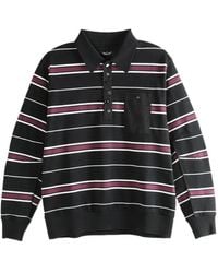 Undercover - Striped Chest-Pocket Polo Shirt - Lyst