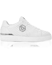 Philipp Plein - Baskets À Effet Peau De Python - Lyst