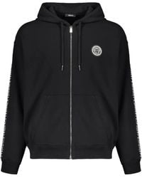 Versace - Cotton Hoodie - Lyst