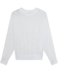 Aspesi - Round-Neck Long-Sleeve Sweater - Lyst