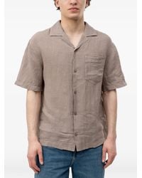 HUGO - Patch-Pocket Short-Sleeve Shirt - Lyst