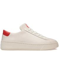 Bally - Logo-Print Leather Sneakers - Lyst